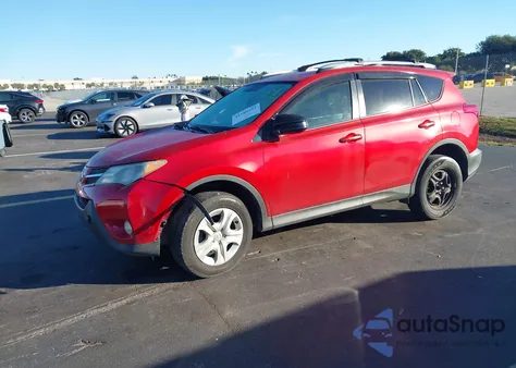 2014 Toyota Rav4 Le z USA, uszkodzony, nr VIN JTMZFREV5EJ021622